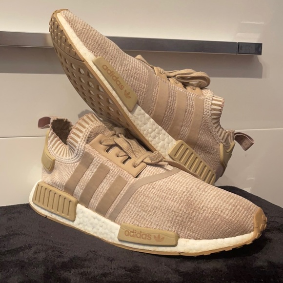 Nmd Pk Linen Linen Khaki Tan Nmd Primeknit Adidas Nmd Nmd Primeknit Linen  Khaki